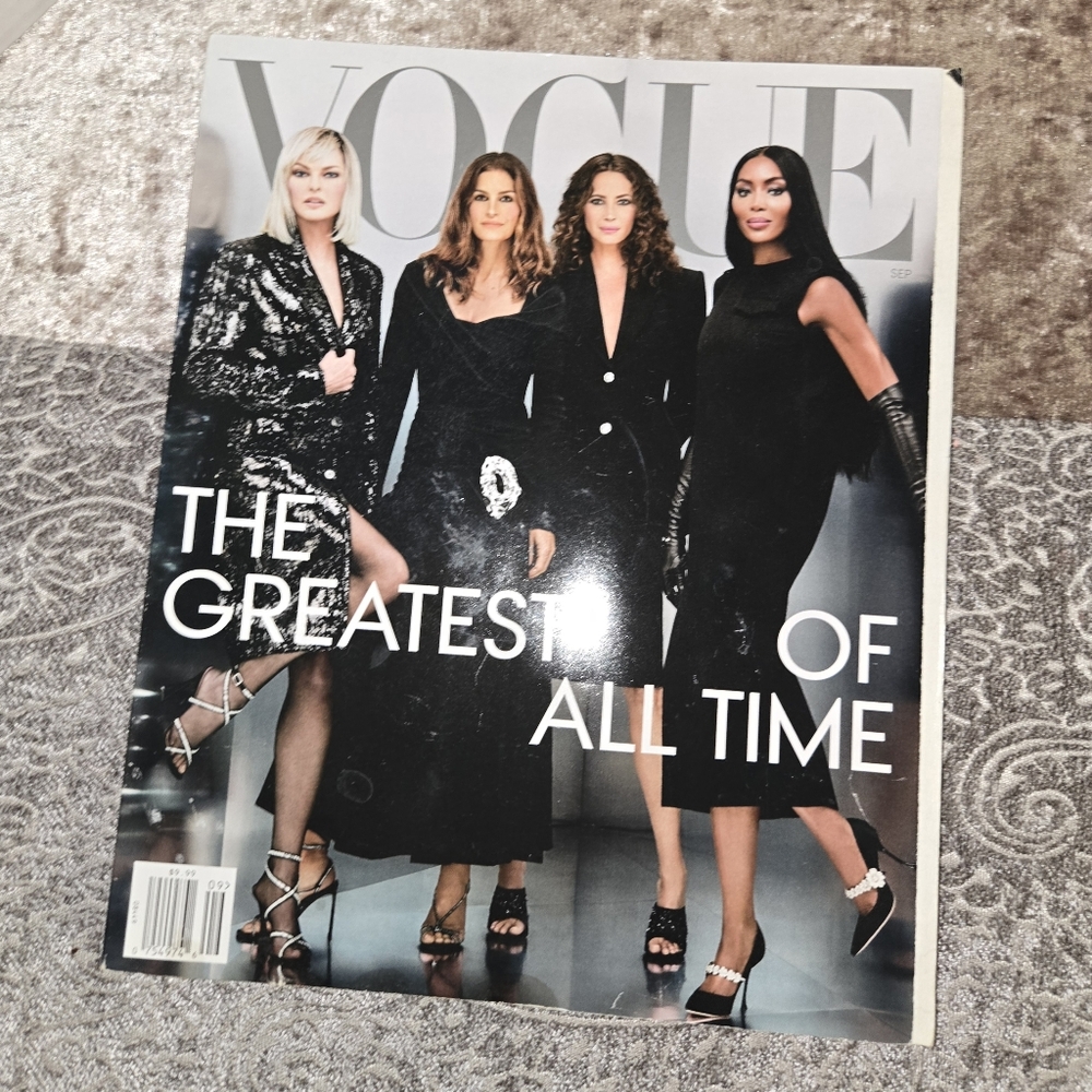 Vogue Magazine Edition: Iconic Fashion Models, September 2023 ISSUE